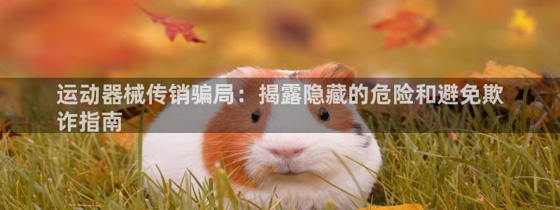 尊龙凯时ag旗舰厅官网客服：运动器械传销骗局：揭露隐