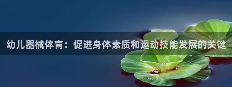 尊龙服饰有限公司地址：幼儿器械体育：促进身体素质和运