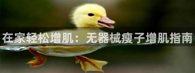 尊龙人生就是博登录网址下载：在家轻松增肌：无器械瘦子