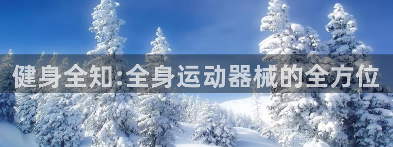 尊龙一人生就是博电子游戏：健身全知:全身运动器械的全方位